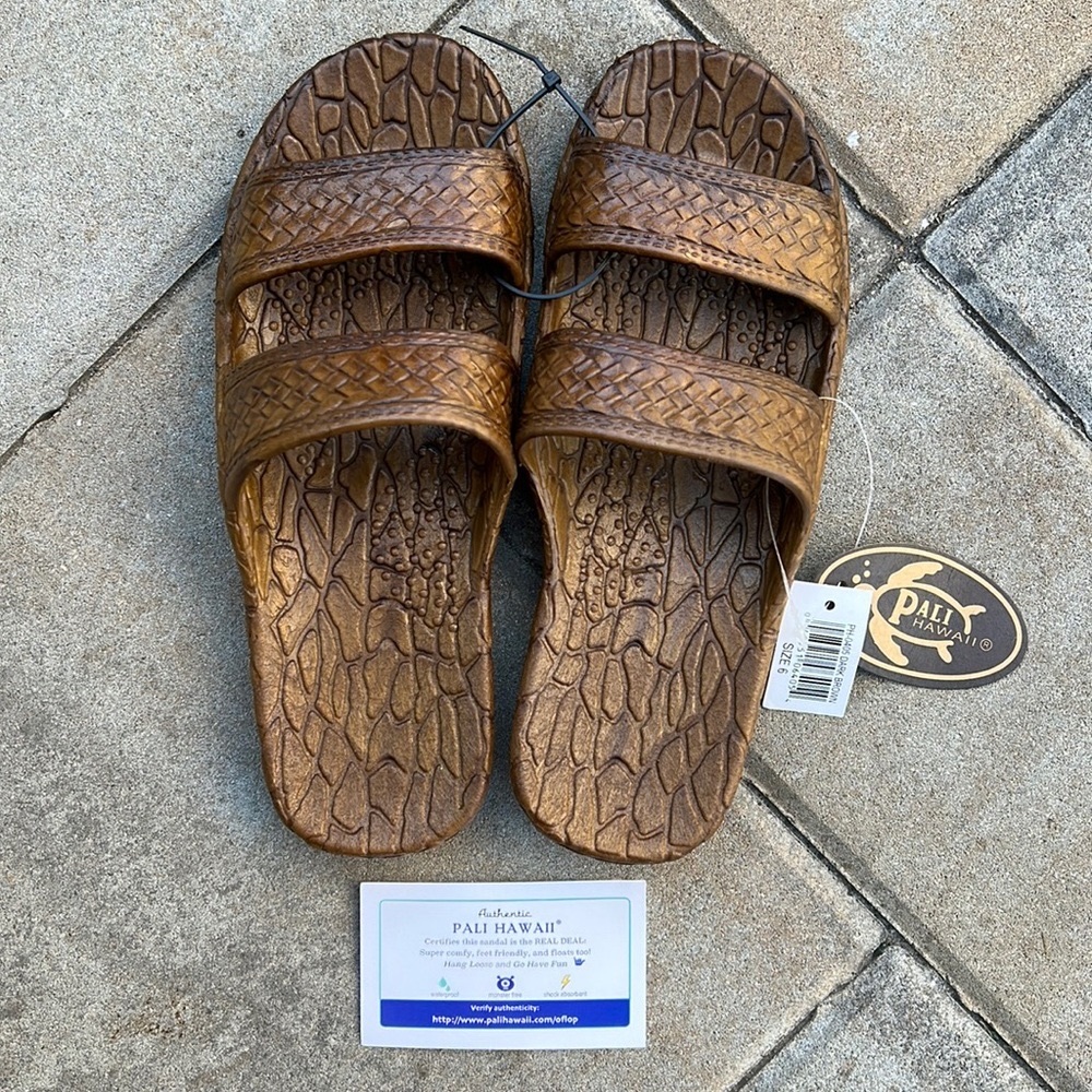 Pali Hawaii Sandals - Dark Brown